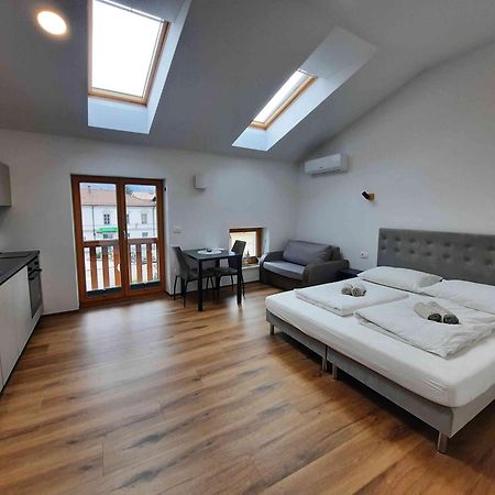 Apartments Hlapi With Spa Кобарид Экстерьер фото