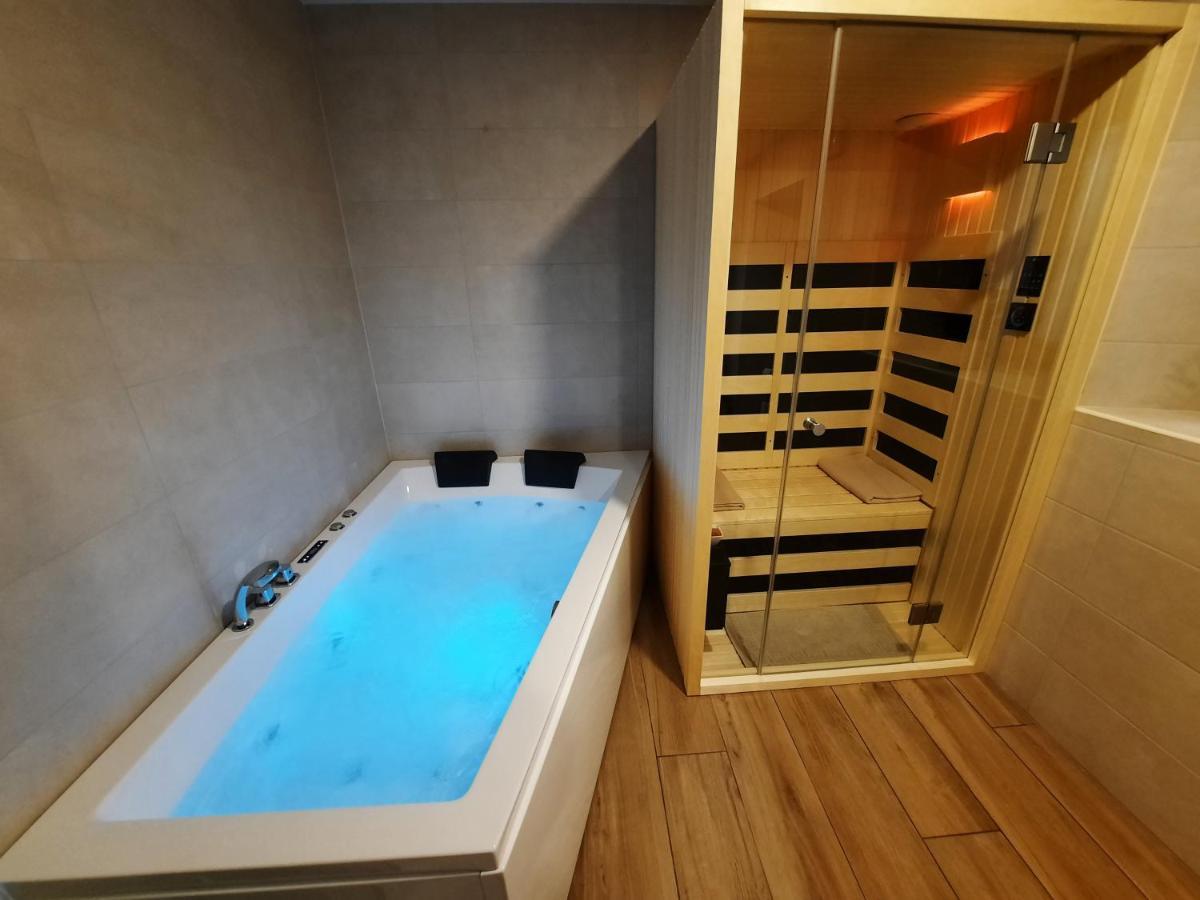Apartments Hlapi With Spa Кобарид Экстерьер фото