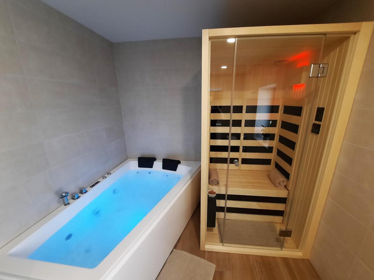 Apartments Hlapi With Spa Кобарид Экстерьер фото